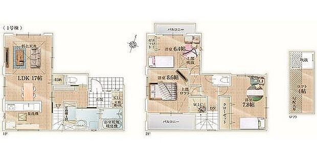 1号棟 5198万円