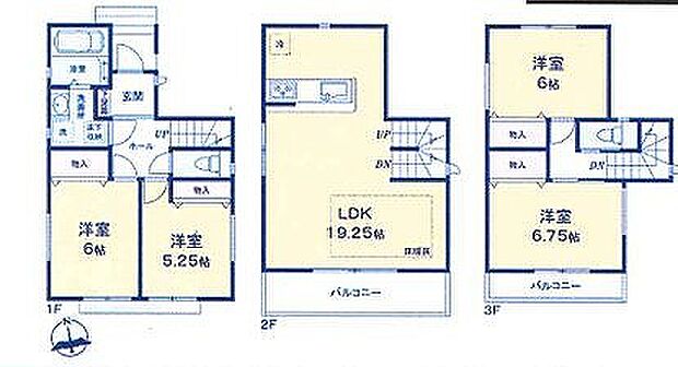 F号棟 5398万円