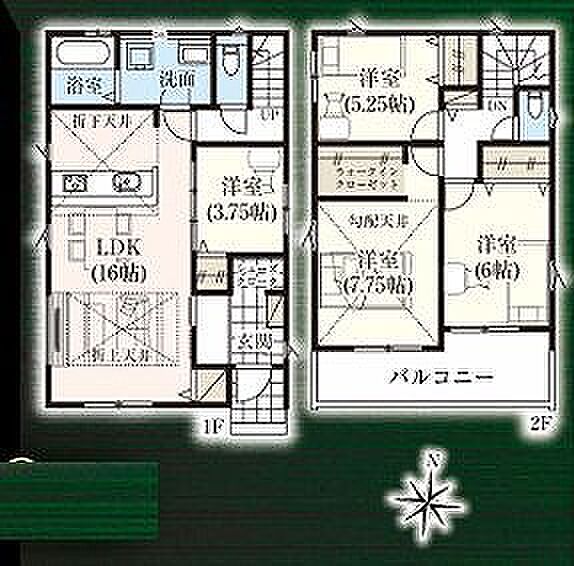 1号棟　4380万円
