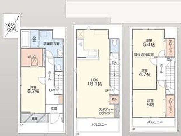 3号棟　6498万円