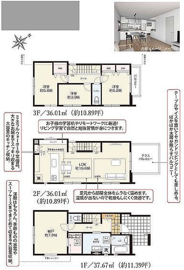 1号棟 6299万円