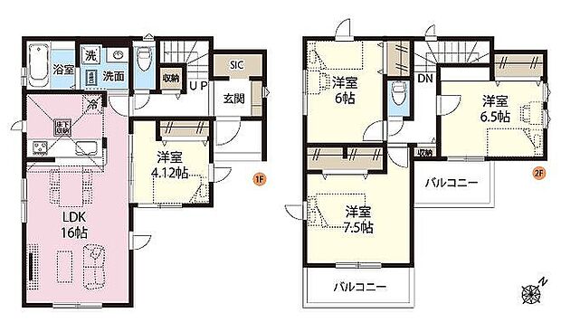 6号棟 4180万円