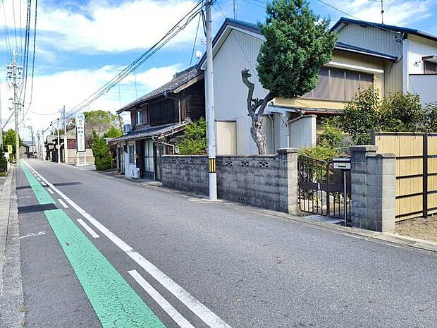 前面道路含む現地写真