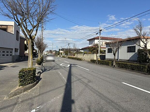 前面道路含む現地写真