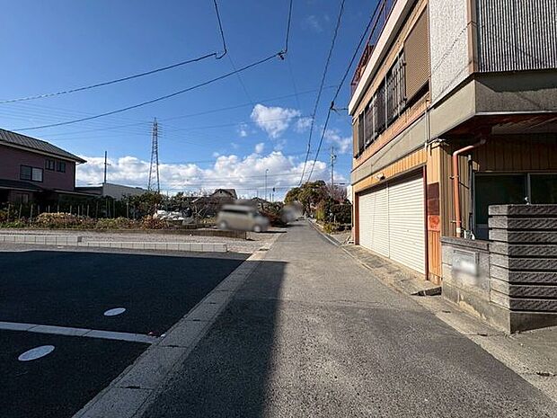 前面道路含む現地写真