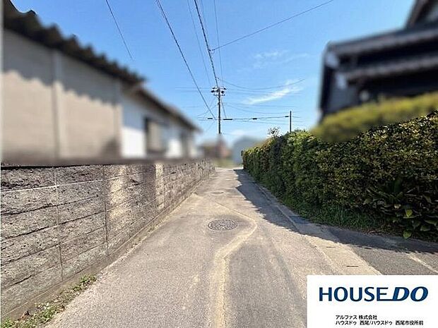 前面道路含む現地写真