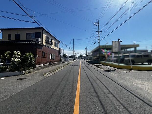 前面道路含む現地写真