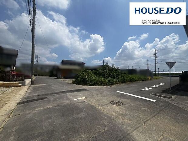 前面道路含む現地写真