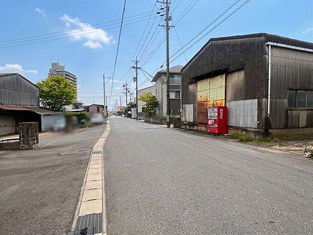 前面道路含む現地写真
