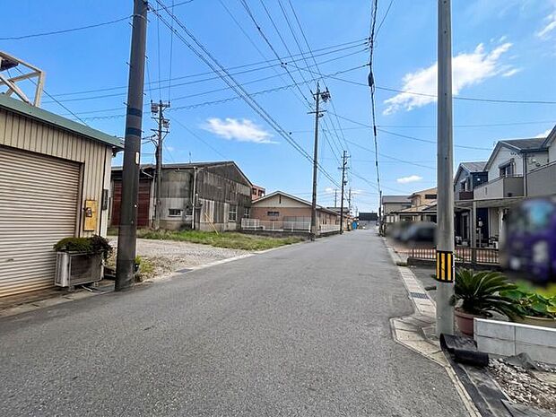 前面道路含む現地写真