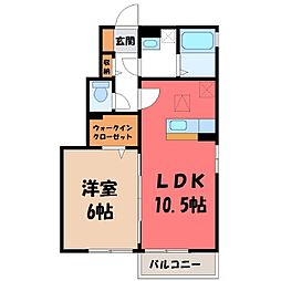 モン ビラージュ C 1階/-