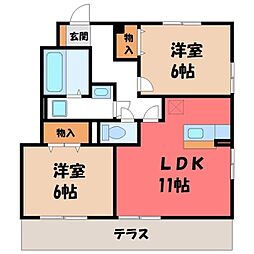 モン ビラージュ A 1階/-