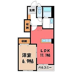 グローリィ・ヒルズ M 1階