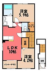 (仮)間々田新築アパート 2階/-
