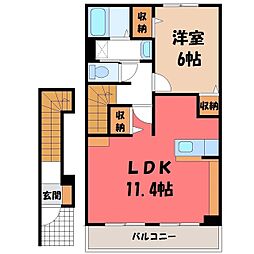 プラシードヒルズ 2階