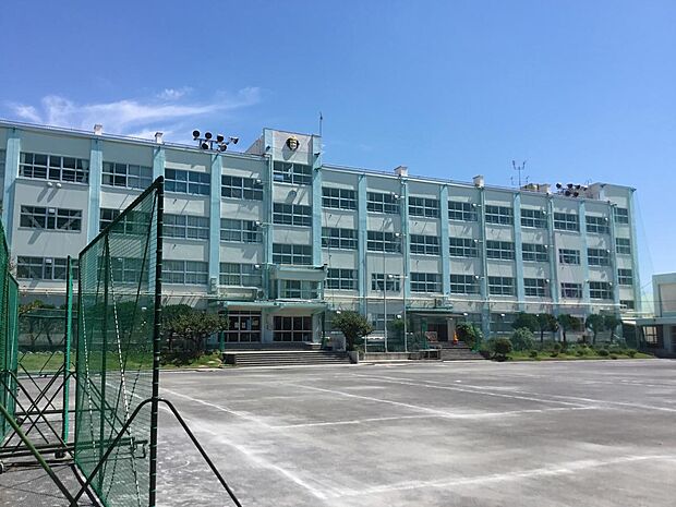 【中学校】江戸川区立葛西第二中学校まで640ｍ