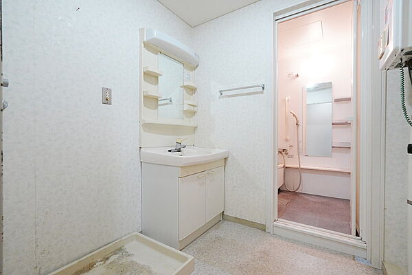 コンパクトにまとまった、水回りで家事の無駄を省きます。