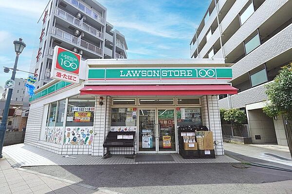 ローソンストア100茅ヶ崎十間坂店約800m（徒歩約12分）