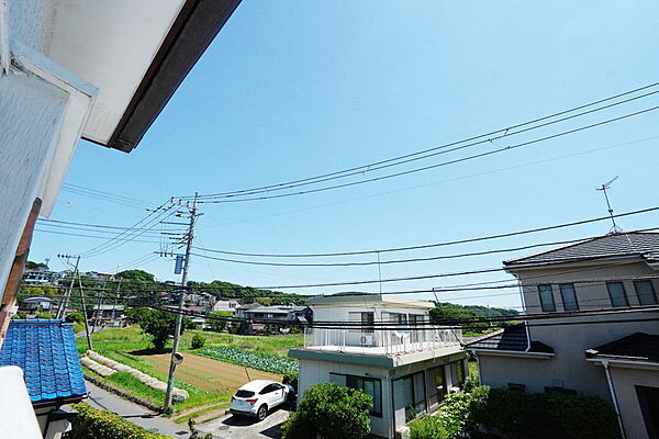2階居室からは。気持ちの良いのどかな風景が広がります。