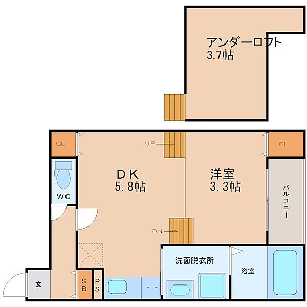 同じ建物の物件間取り写真 - ID:223031187118