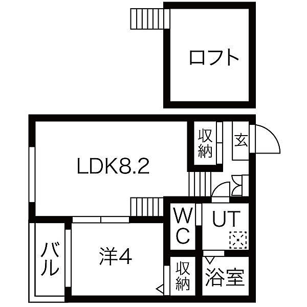 愛知県名古屋市港区辰巳町(賃貸アパート1SLDK・1階・31.92㎡)の写真 その2