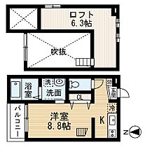 Ferveur本陣  ｜ 愛知県名古屋市中村区森末町３丁目（賃貸アパート1K・2階・21.90㎡） その2