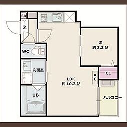 Jack komotohommachi I 2階
