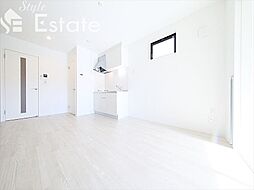 名古屋臨海高速あおなみ線 港北駅 徒歩4分の賃貸アパート 1階1LDKのリビング/ダイニング