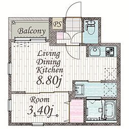 Cherim中村公園Onyx 2階