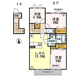 グランドソレイユ 2階