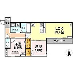 グランカメリア 2階/-