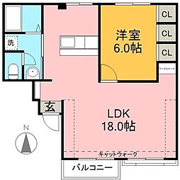 コーポ第2法吉 1階