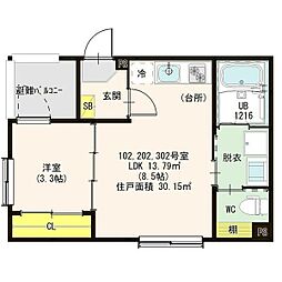 シャルム名古屋II 3階