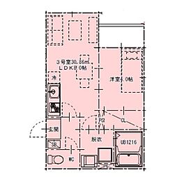 ハーモニーテラス明治IV 2階