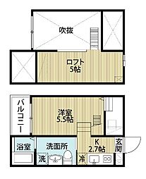 リゾレステ中村 1階/-