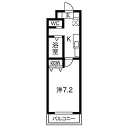 A・City中川 4階/-