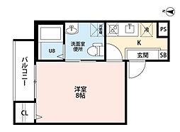 プラージュ中島 1階/-
