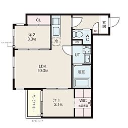 ilusion六番町 2階/-