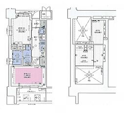 エステムコート名古屋駅前CORE 2SKの間取図画像