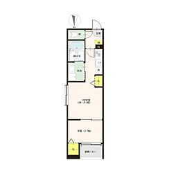 仮称)阿原町A 1LDKの間取図画像