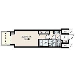 S-RESIDENCE大曽根駅前 5階1Kの間取り