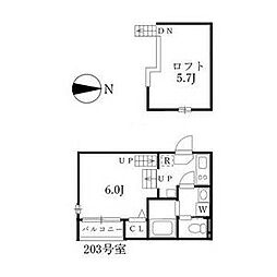 ダフォディル 2階