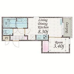 Cherim 本陣十王町 North 3階