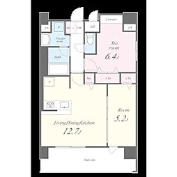 セイワパレス吹上公園 7階1SLDKの間取り