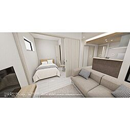 I’ll be清水白壁 201 2階1LDKのリビング/ダイニング