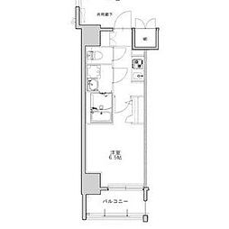 S-RESIDENCE名駅北alesia(アレシア) 1Kの間取図画像