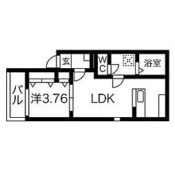 グランフェリオ 3階/301