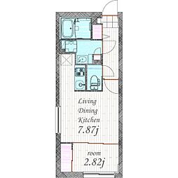 リーデンス今池 2階/203