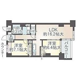 イーグルヘッド橦木 6階