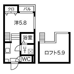 レガーロ 1SKの間取図画像